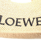 Loewe Font Tote Mini 2-Way Shoulder Bag Natural Brown — view 6