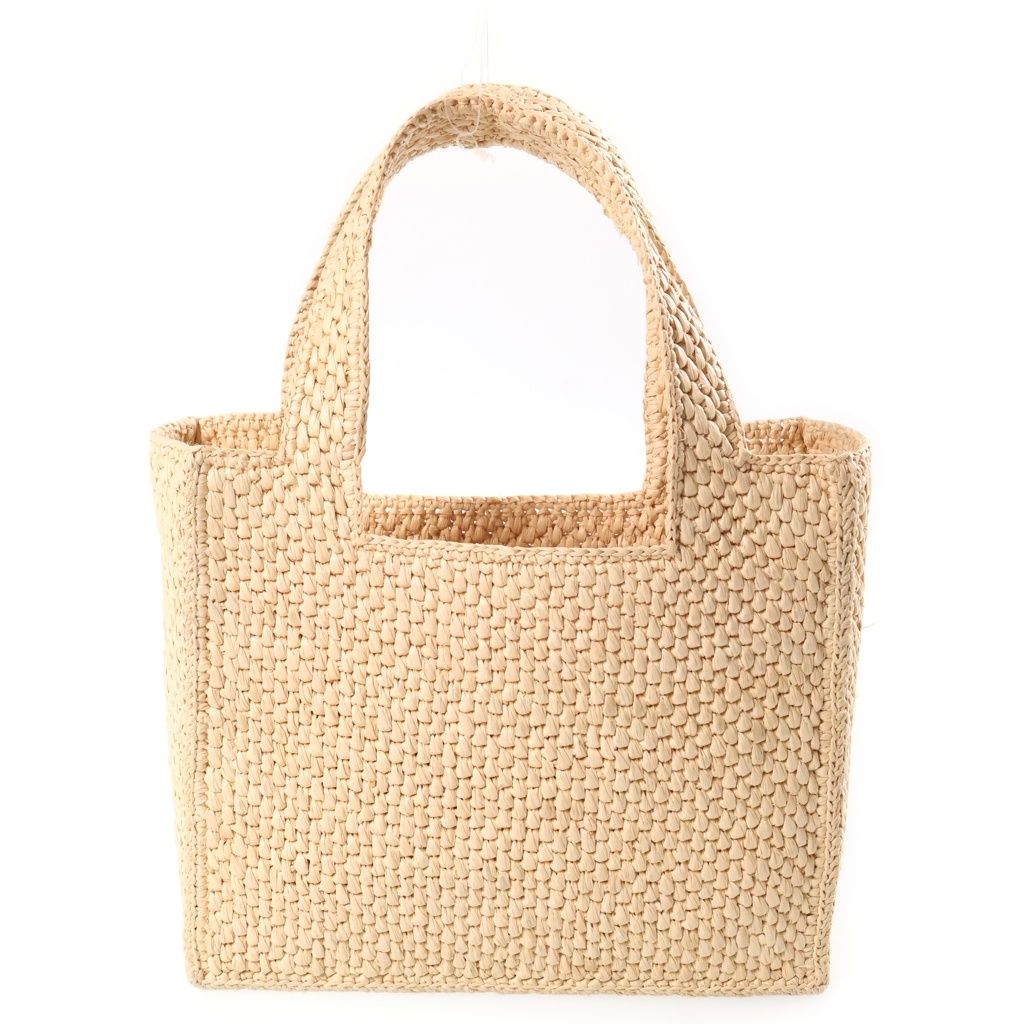 Loewe Font Tote Mini 2-Way Shoulder Bag Natural Brown — view 2