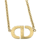 Dior Petit CD Logo Rhinestone Necklace — view 3