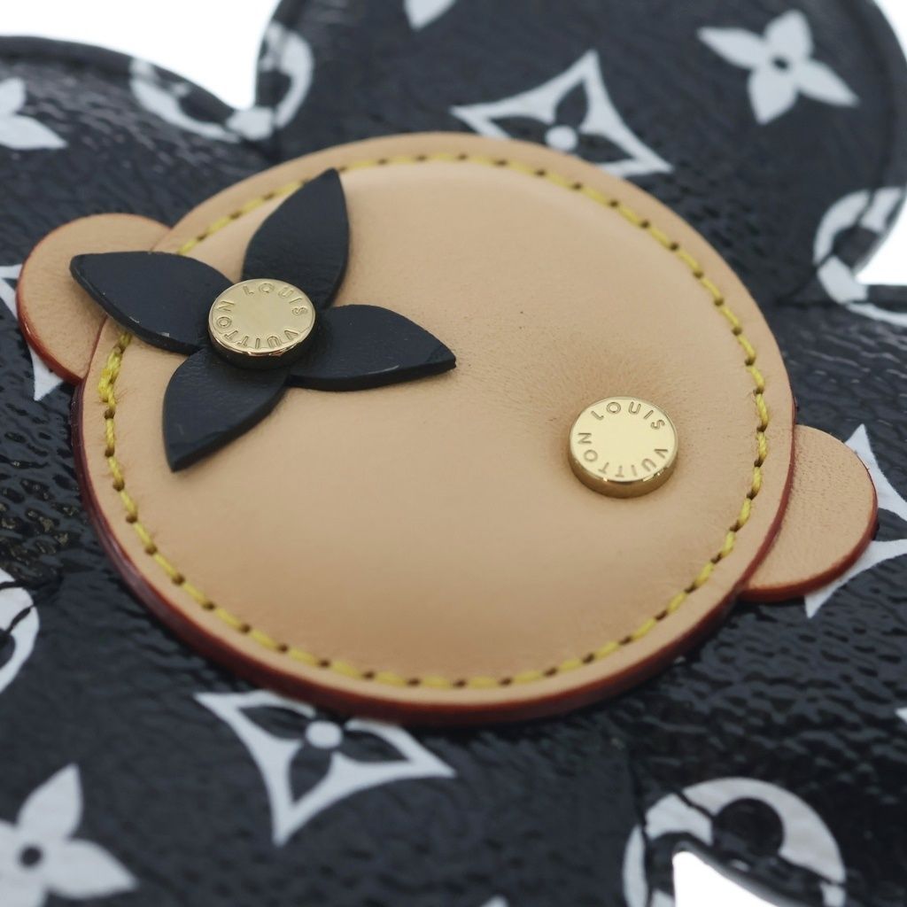 Louis Vuitton Vivienne Bag Charm Key Holder Black — view 5