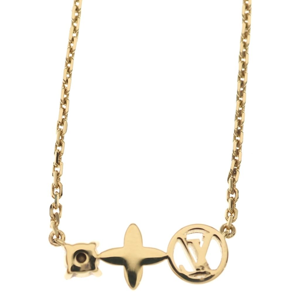 Louis Vuitton Corrier Petit Necklace Gold — view 3