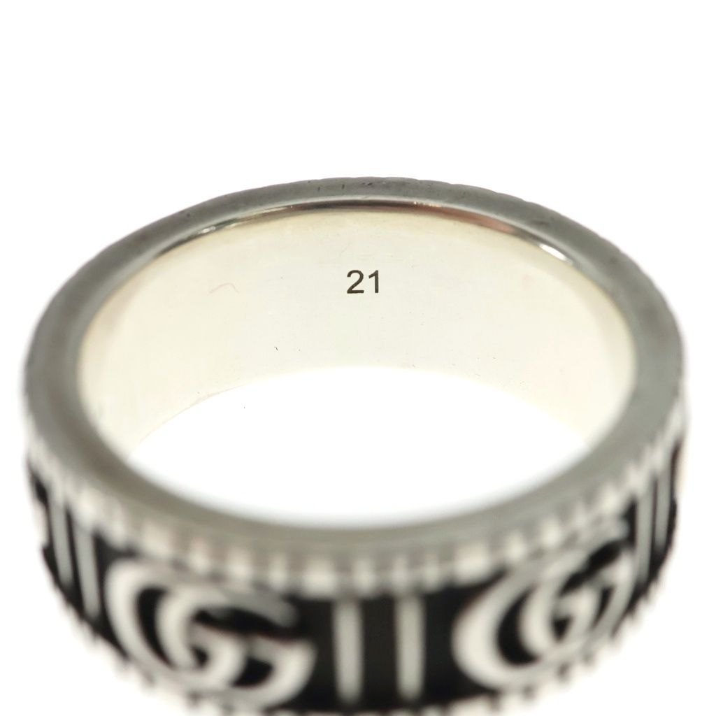 Gucci Double G Wide Ring Silver — view 6