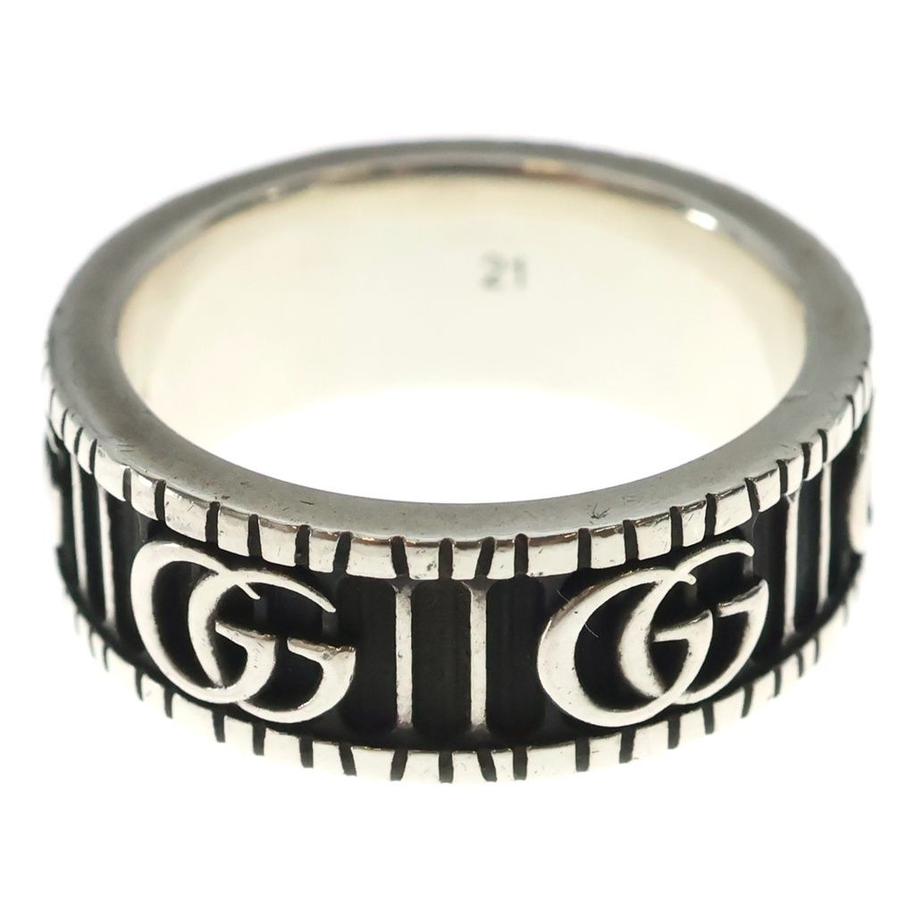 Gucci Double G Wide Ring Silver — view 3