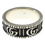 Gucci Double G Wide Ring Silver — view 3