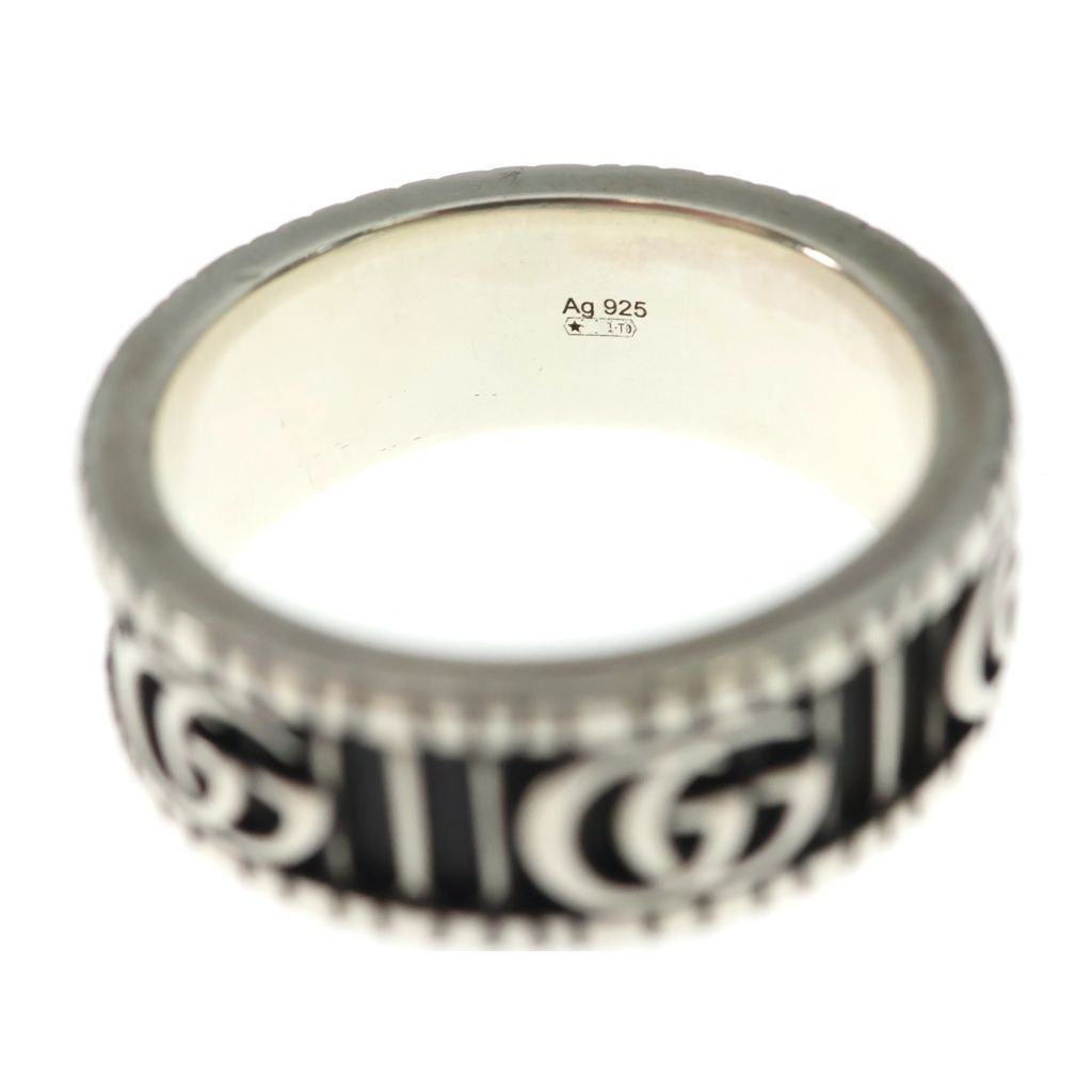 Gucci Double G Wide Ring Silver — view 5
