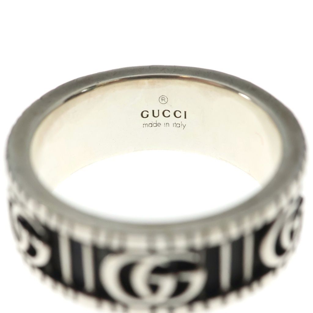 Gucci Double G Wide Ring Silver — view 4