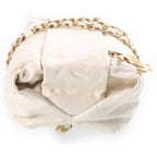 Chanel 12 SS Midnight Swim Balcony Chain Handbag Clutch White Shiny Calfskin — view 3