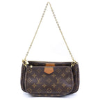 Louis Vuitton Monogram Multi Pochette Accessoires Shoulder Bag Brown Leather