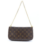 Louis Vuitton Monogram Multi Pochette Accessoires Shoulder Bag Brown Leather — view 2