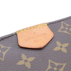 Louis Vuitton Monogram Multi Pochette Accessoires Shoulder Bag Brown Leather — view 6