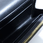 Louis Vuitton Monogram Reverse Porte Monnaie Rosalie Compact Zip Wallet Brown — view 4