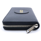 Gucci Logo Retrospective Zip Around Wallet Black Leather — view 3