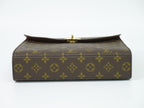 Louis Vuitton LV Malesherbes Monogram Handbag Brown Bag — view 3