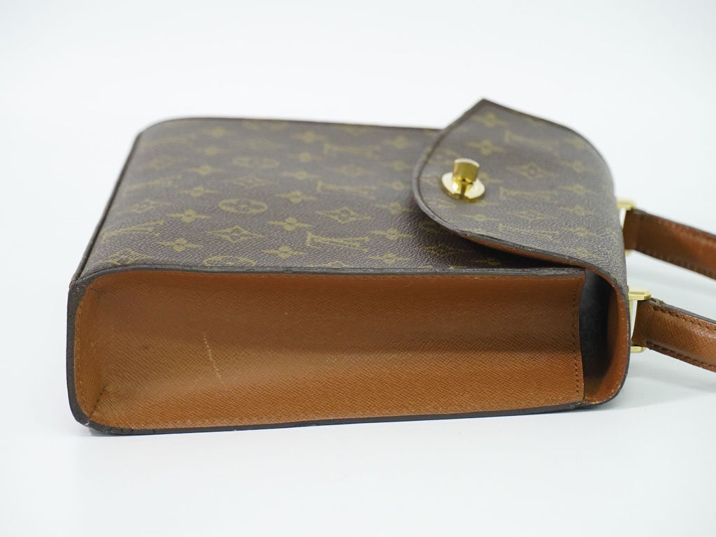 Louis Vuitton LV Malesherbes Monogram Handbag Brown Bag — view 4