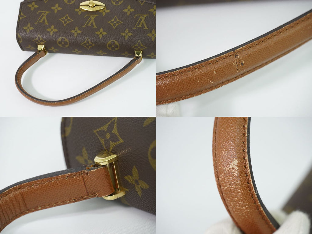 Louis Vuitton LV Malesherbes Monogram Handbag Brown Bag — view 6