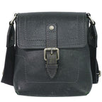 Louis Vuitton LV Yuma Utah Leather Shoulder Bag Pochette Basalt Black