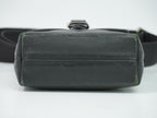 Louis Vuitton LV Yuma Utah Leather Shoulder Bag Pochette Basalt Black — view 3