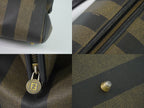 Fendi Pecan Mini Boston Bag Khaki Brown — view 7