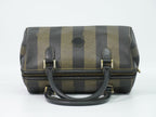 Fendi Pecan Mini Boston Bag Khaki Brown — view 5