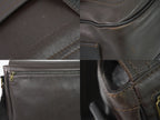 Louis Vuitton LV Omaha Utah Leather Shoulder Bag Cafe Dark Brown — view 7