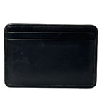 Chanel Card Case Cambon Line Leather Black White Pink CC Logo Simple Monotone — view 2