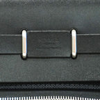 Hermes Shoulder Bag Herbag Zip Mini Toile Military Black Silver — view 5