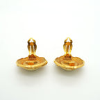 Chanel Earrings Vintage Gold Plated Faux Pearl — view 7