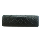 Chanel Shoulder Bag Quilted Lambskin Black Gold — view 3