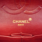 Chanel Shoulder Bag Quilted Lambskin Black Gold — view 5