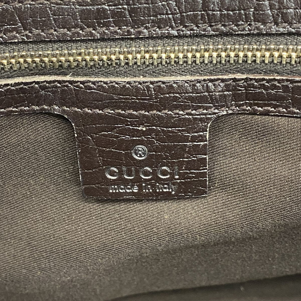 Gucci Tote Bag GG Canvas Beige Champagne Gold — view 5