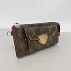 Louis Vuitton Wallet Monogram Portefeuille Astrid Brown — view 2