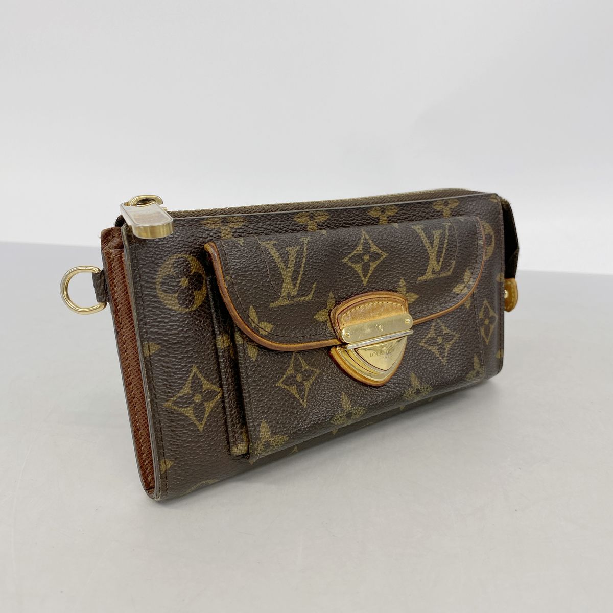 Louis Vuitton Wallet Monogram Portefeuille Astrid Brown — view 2