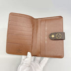 Louis Vuitton Wallet Monogram Porte Papier Zip Brown — view 3