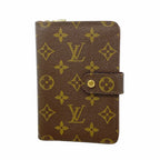 Louis Vuitton Wallet Monogram Porte Papier Zip Brown