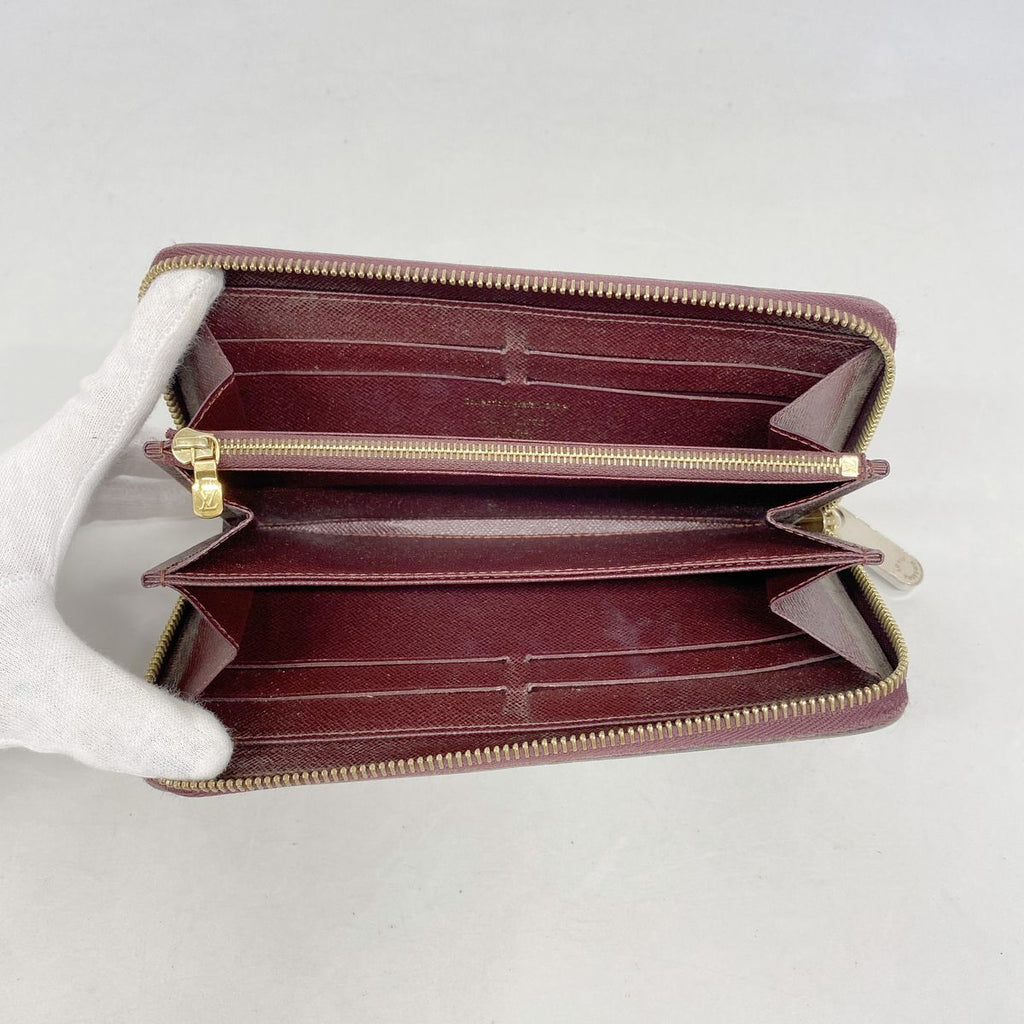 Louis Vuitton Wallet Damier Payette Zippy Rouge — view 3