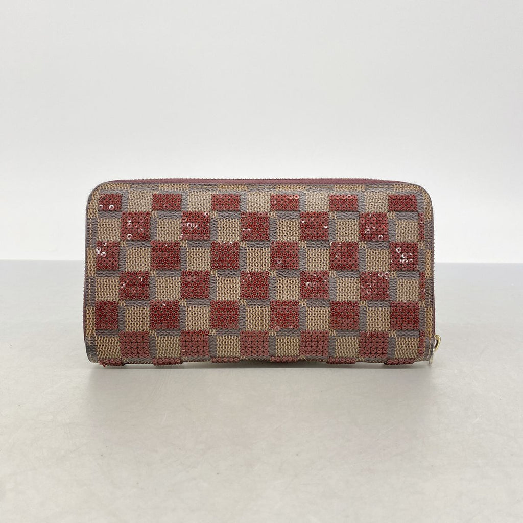 Louis Vuitton Wallet Damier Payette Zippy Rouge — view 8