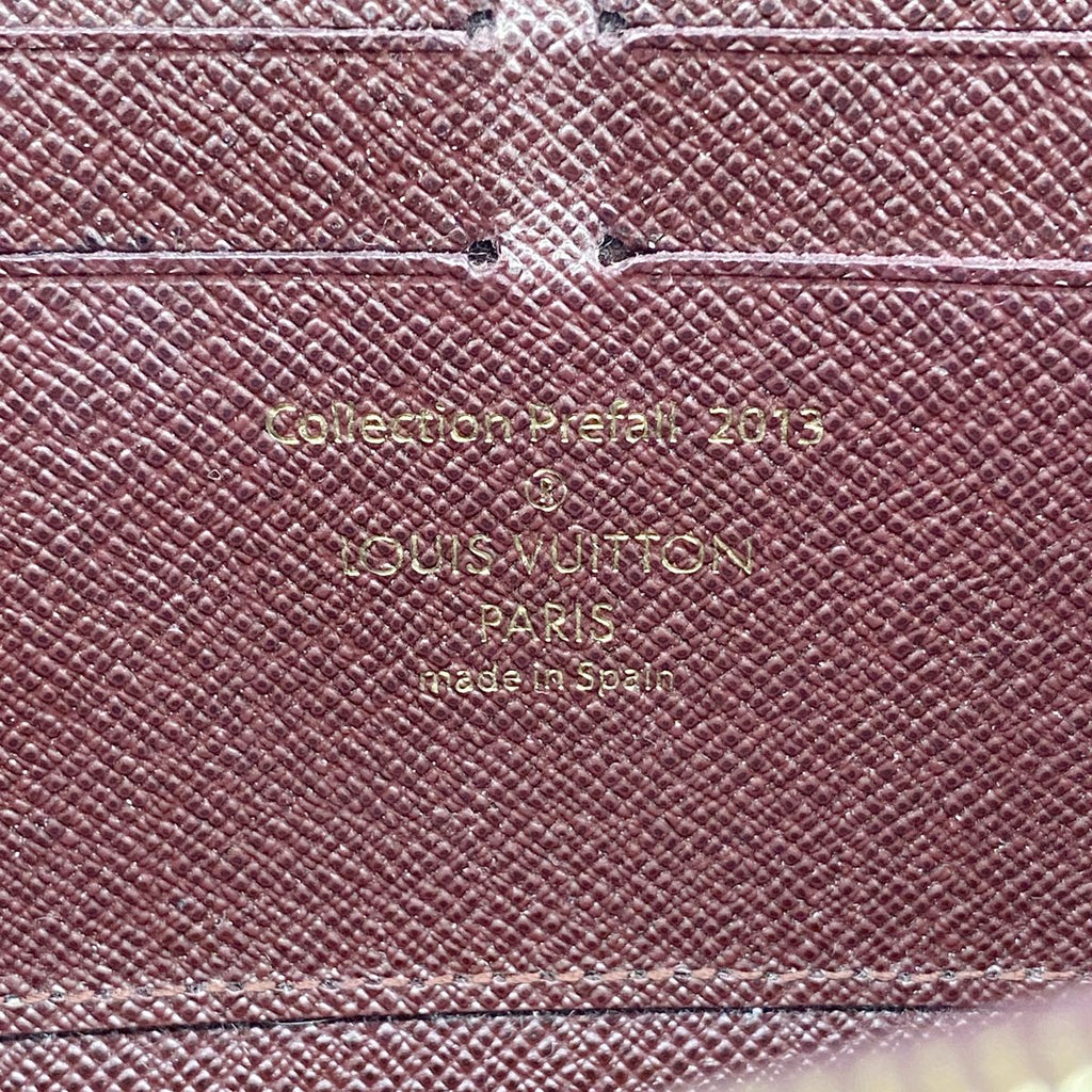 Louis Vuitton Wallet Damier Payette Zippy Rouge — view 4
