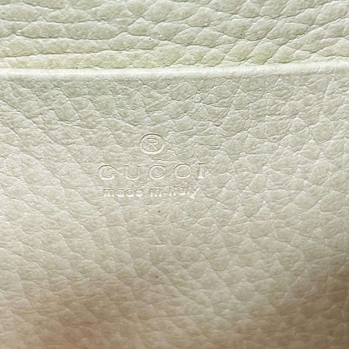 Gucci Wallet on Chain Dionysus Leather White Silver Shoulder Bag — view 5