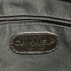 Chanel Shoulder Bag Triple Coco Caviar Leather Black Gold — view 5