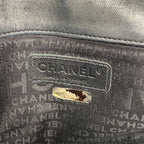 Chanel Shoulder Bag 2.55 Leather Black Silver — view 5