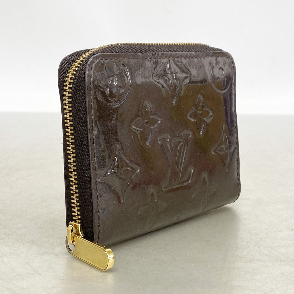 Louis Vuitton Coin Purse Vernis Zippy Terre Dombre — view 2