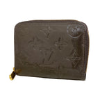 Louis Vuitton Coin Purse Vernis Zippy Terre Dombre