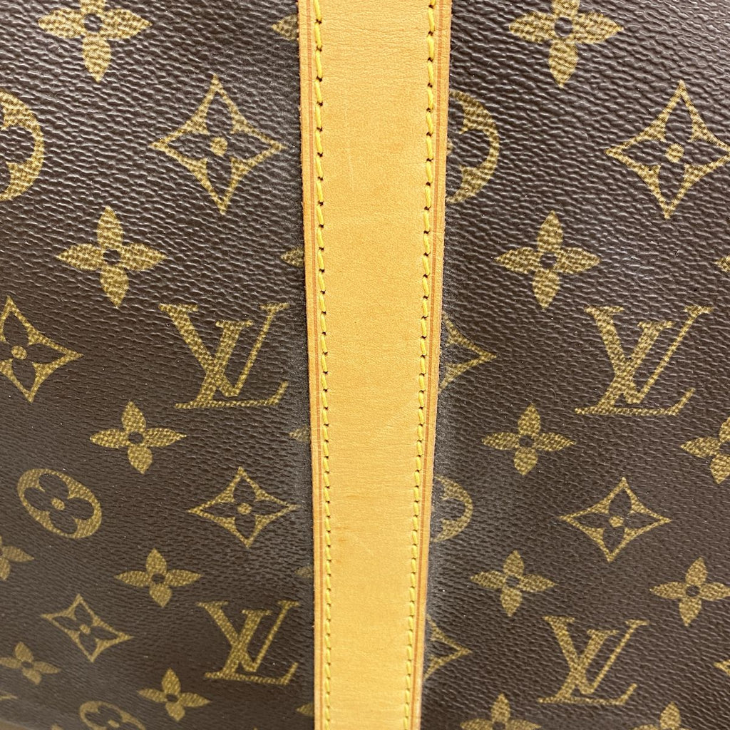 Louis Vuitton Boston Bag Monogram Keepall 50 Brown — view 8