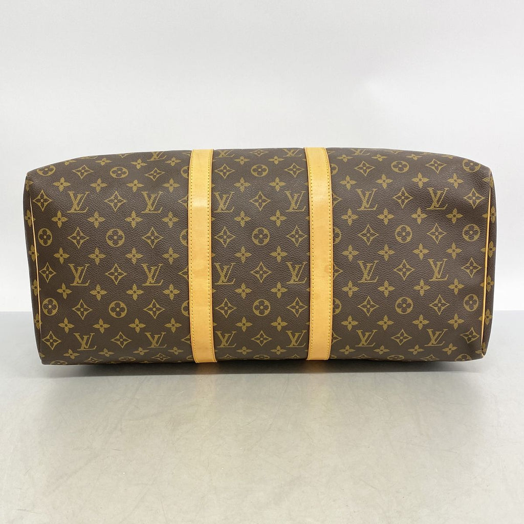 Louis Vuitton Boston Bag Monogram Keepall 50 Brown — view 3