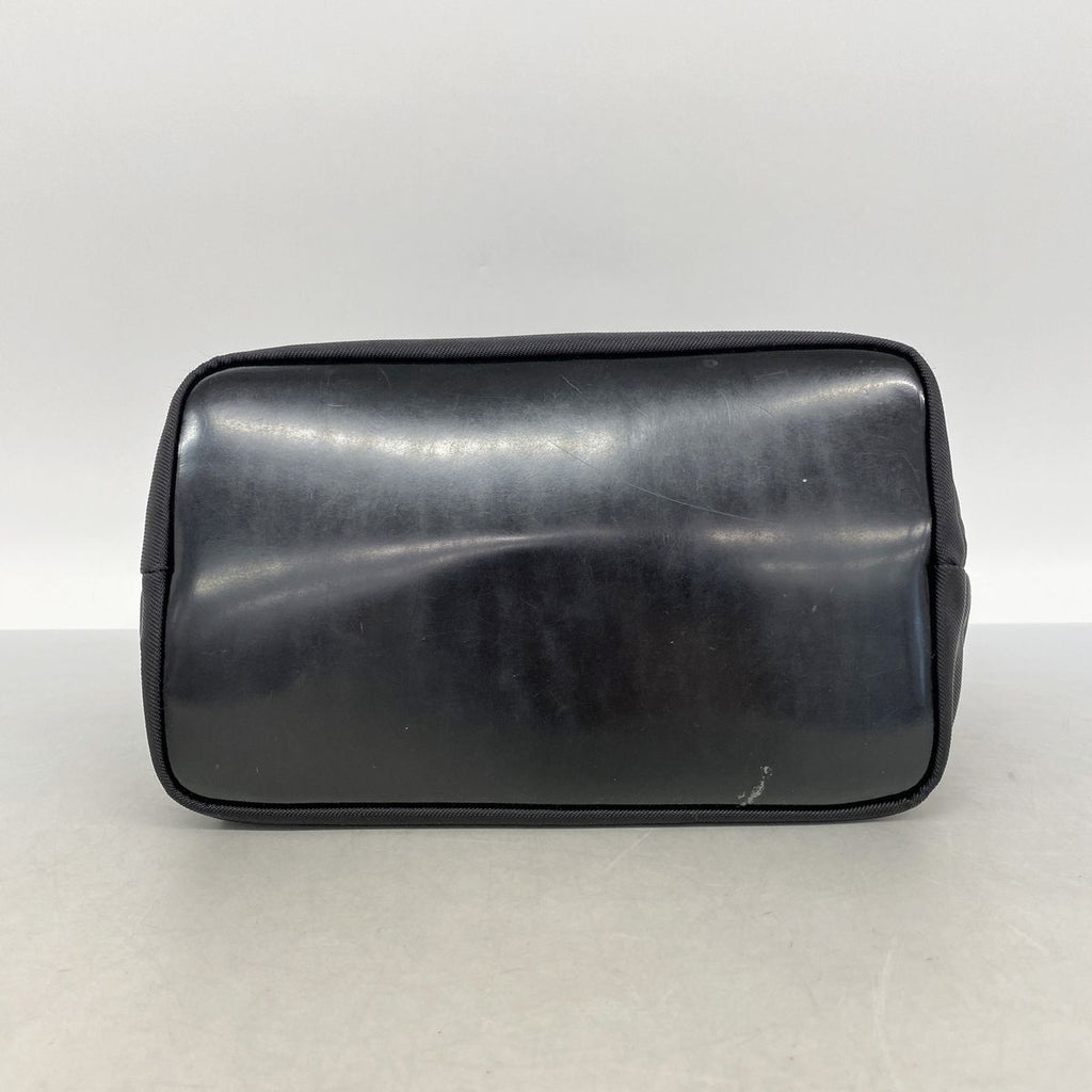 Gucci Shoulder Bag Bamboo Nylon Black Silver — view 3