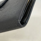 Chanel Wallet Caviar Leather Black Gold — view 5