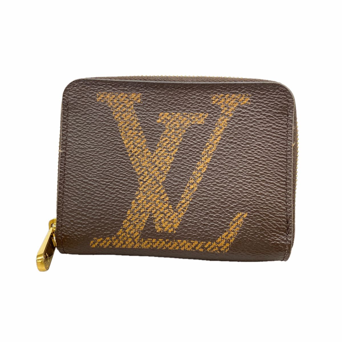 Louis Vuitton Coin Purse Monogram Giant Zippy Brown