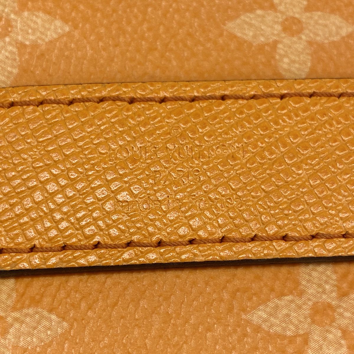 Louis Vuitton Handbag Taigarama Keepall Bandouliere 25 Tangerine 2-Way Bag — view 5