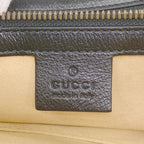 Gucci Tote Bag GG Marmont Leather Black Gold — view 5