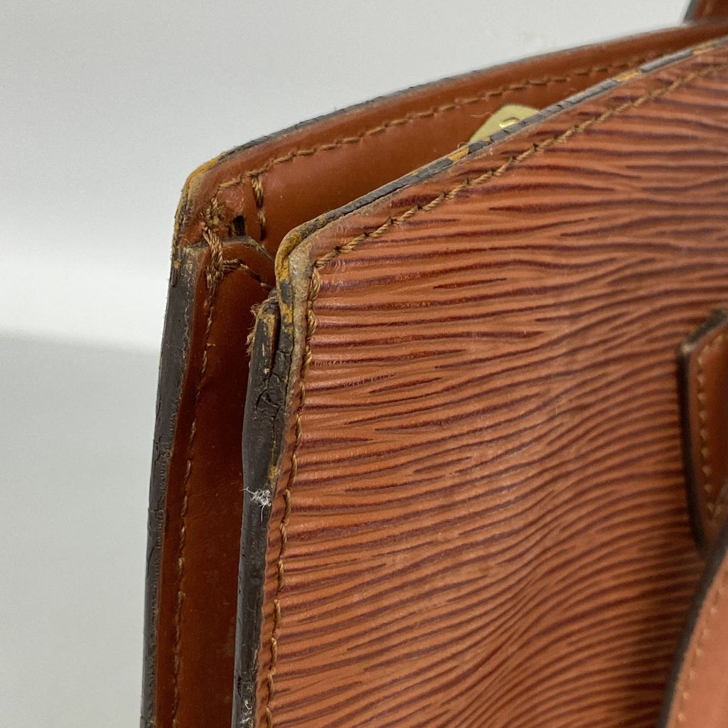 Louis Vuitton Shoulder Bag Epi Saint Jacques Shopping Kenya Brown — view 7